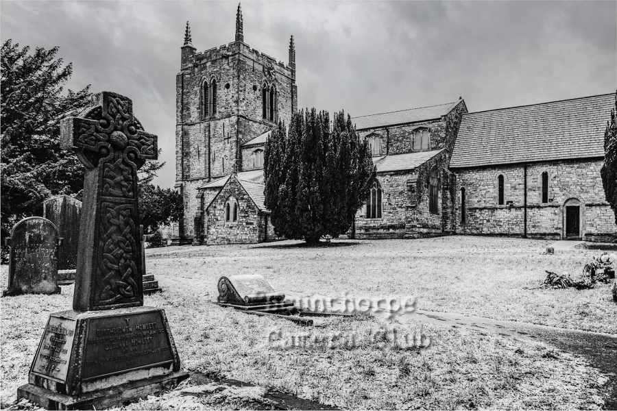 Kirton Church and Grounds from the South Side 